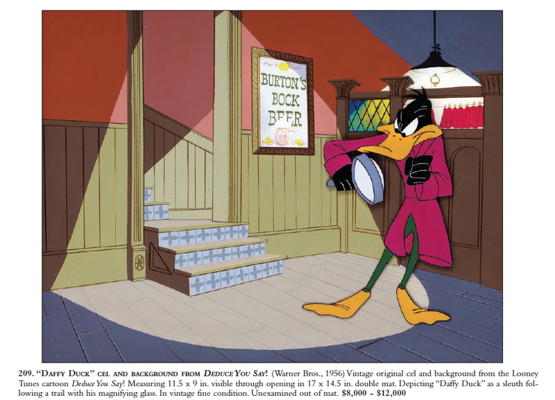 Illustration for article titled The Coolest (and Weirdest) Stuff From Today's Animation Art Auction